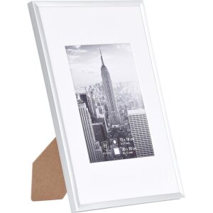 Aluminium lijst Manhattan 21x30 cm zilver