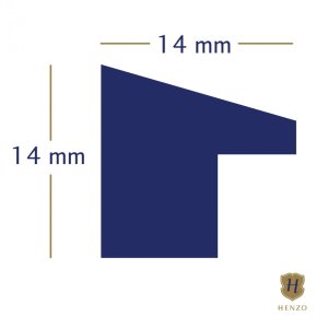 Houten lijst Umbria 10x15 cm zwart