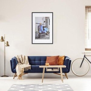 Houten lijst Umbria 24x30 cm zwart