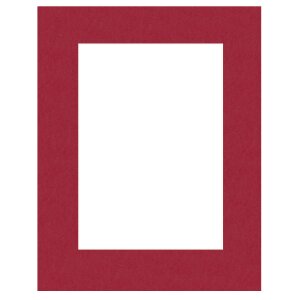 Passepartout 13x18 cm - 9x13 cm Rosso Cardinale