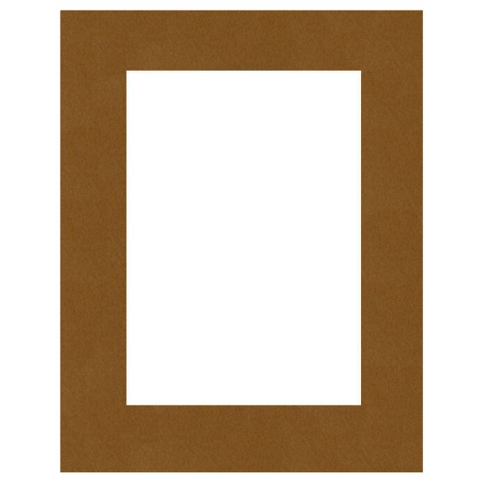 Passepartout 13x18 cm - 9x13 cm Tabacco