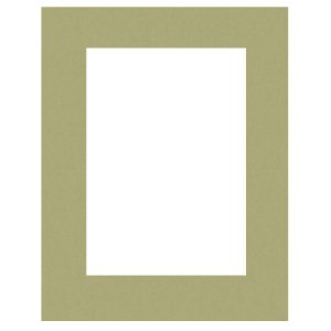 Passepartout 15x20 cm - 10x15 cm Verde Alga