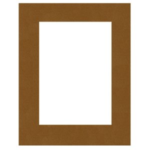 Passepartout 15x20 cm - 10x15 cm Tabacco