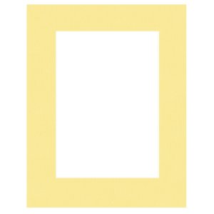Passepartout 15x21 cm - 10x15 cm Giallo