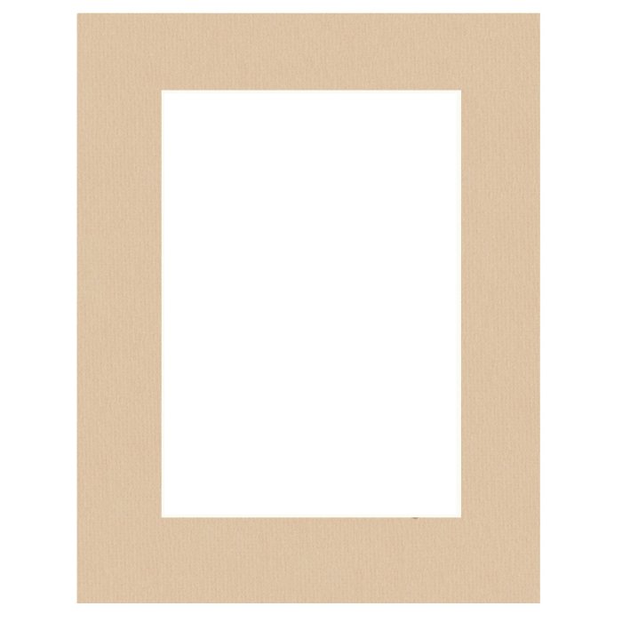 Passepartout 18x24 cm - 10x15 cm Creta