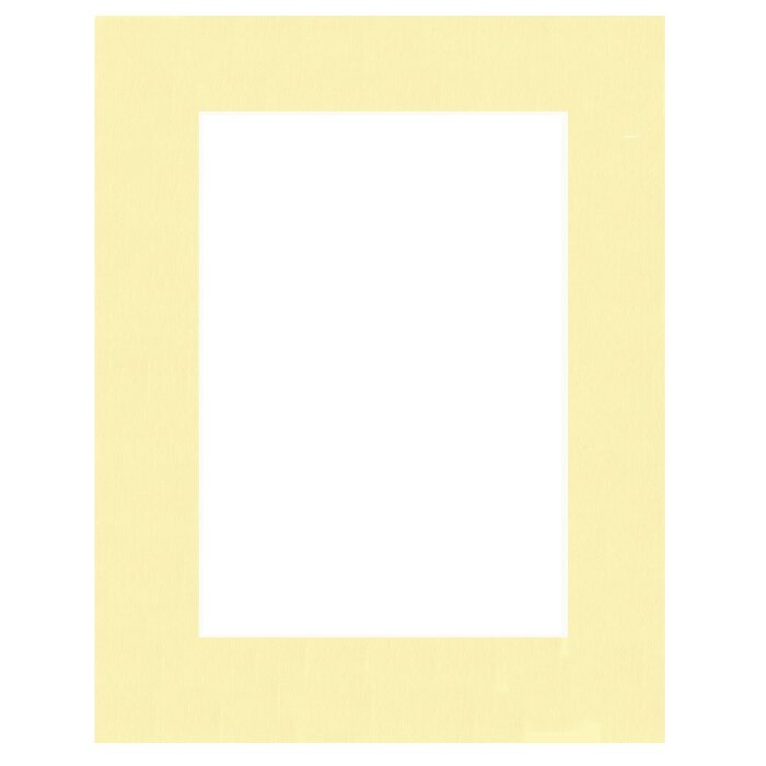 Passepartout 20x20 cm - 10x10 cm Crema