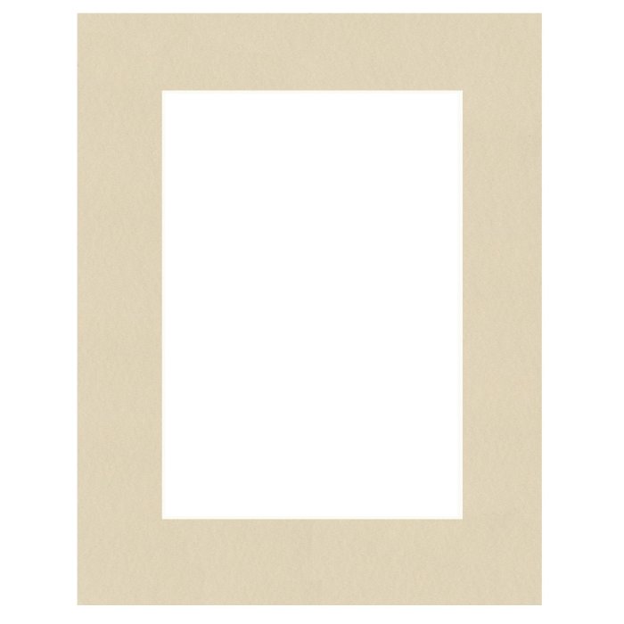 Passepartout 20x20 cm - 10x10 cm Panna