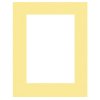 Passepartout 20x20 cm - 10x10 cm Giallo