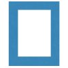 Passepartout 20x60 cm - 10x40 cm Blauw Ortensia