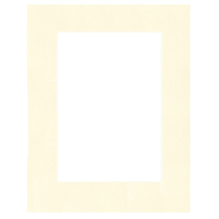 Passepartout 21x29,7 cm - 13x18 cm Avorio