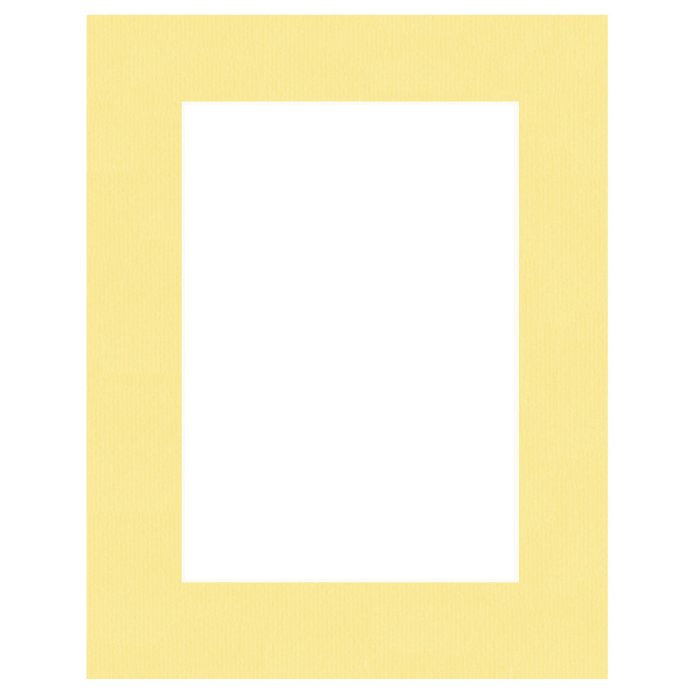 Passepartout 30x30 cm - 18x18 cm Giallo