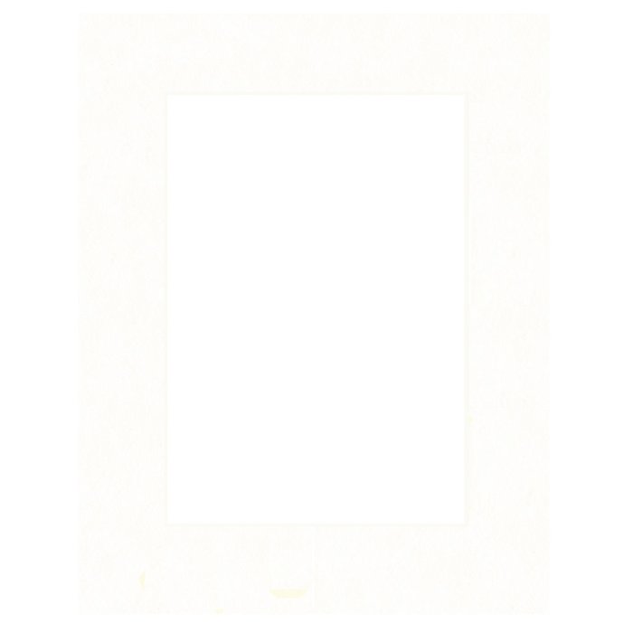 Passepartout 30x30 cm - 18x18 cm Bianco Naturale