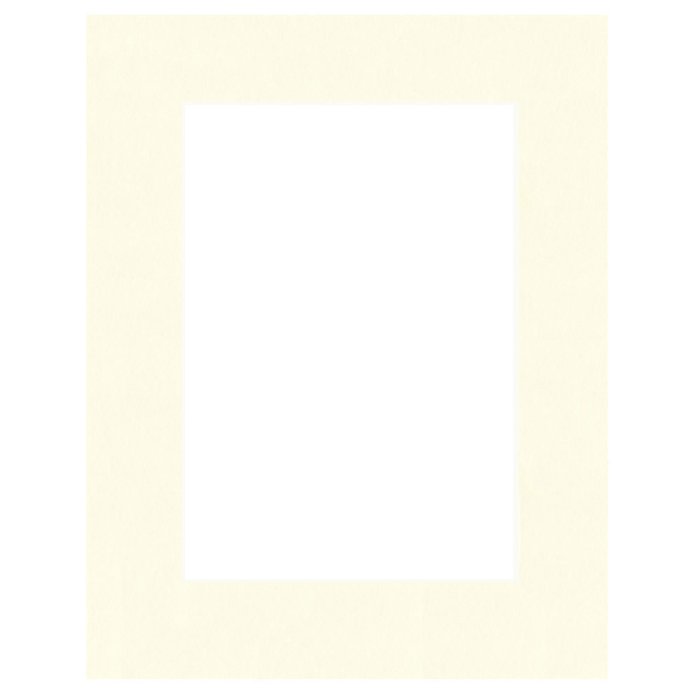 Passepartout 42x59,4 cm - 30x45 cm Avorio Liscio