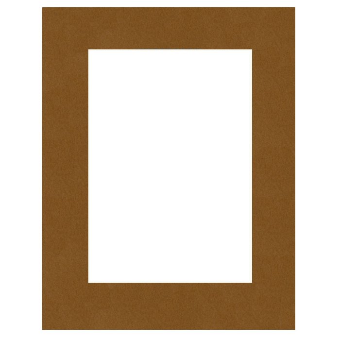 Passepartout 50x70 cm - 40x50 cm Tabacco