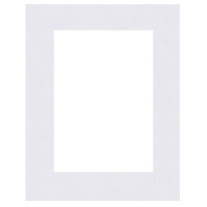 Passepartout 50x70 cm - 40x60 cm Bianco Artico