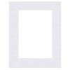 Passepartout 60x60 cm - 40x40 cm Bianco Artico