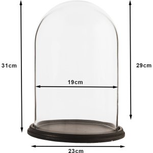 Glazen Eetkamer Deksel 6gl1271 Clayre Eef