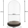 Glazen Eetkamer Deksel 6gl1273 Clayre Eef