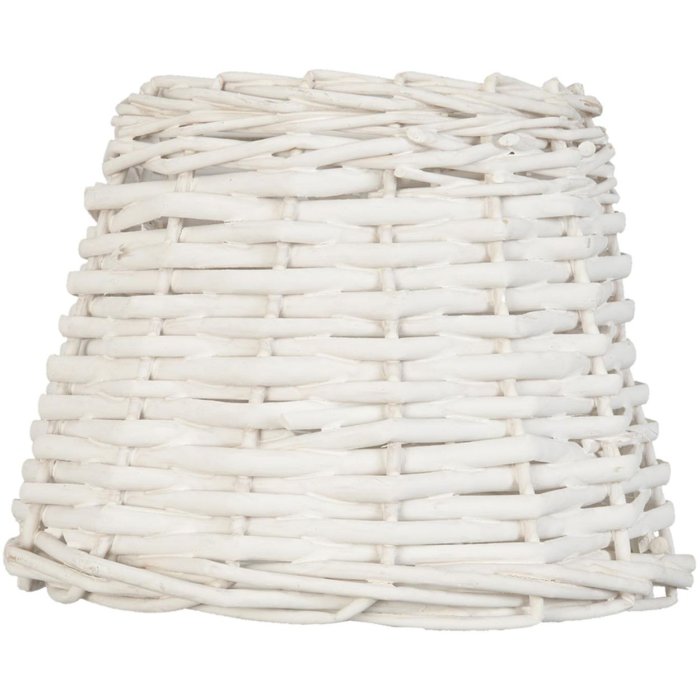 Lampenkap 6lak0258w Clayre en Eef - wit ø 20x15 cm e27