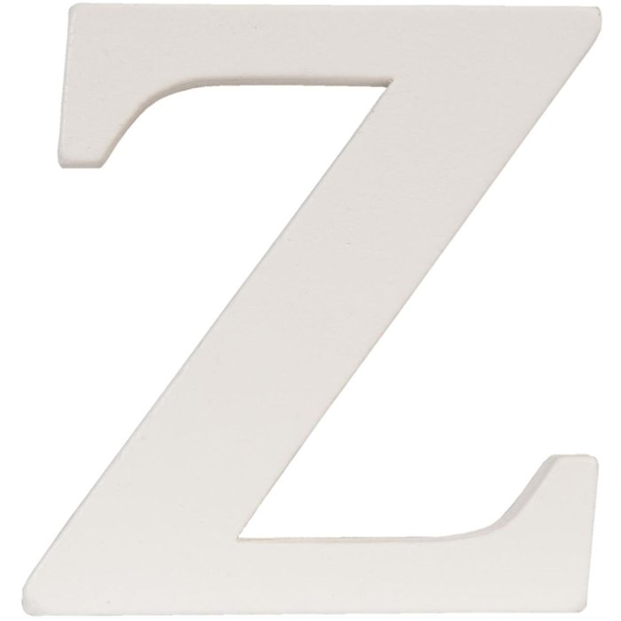 Letter z - 9x8 cm mdf