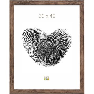 Houten lijst s45r blokstrip 10x20 cm bruin