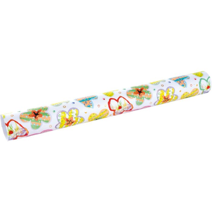 Inpakpapier Fantasia wit