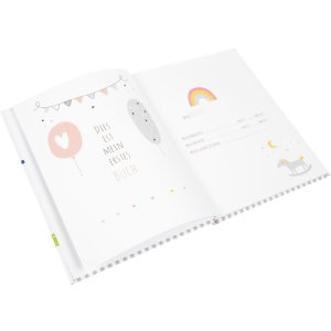 Goldbuch Babydagboek Babyworld Olifant 21x28 cm 44 paginas