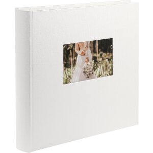 Goldbuch Jumbo Fotoalbum Romeo wit 30x31 cm 100 witte paginas