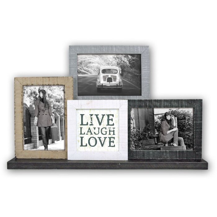 ZEP Stand Lijst Jerome 10x15 cm en 10x10 cm 4 fotos 42x27 cm