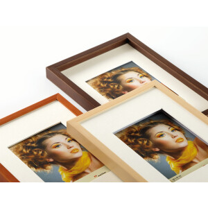 Mode 3d houten lijst diepte-effect