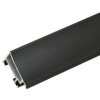 Deknudt Aluminium lijst s021d zwart zilver
