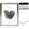 Aluminium lijst s023 Deknudt Vlak profiel