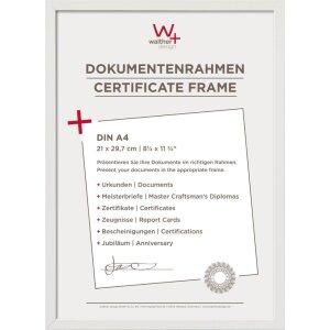 Stoel aluminium fotolijst Walther