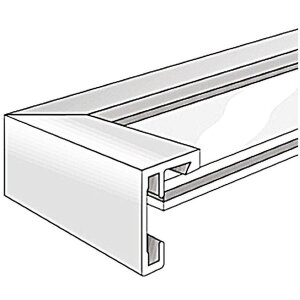 Nielsen C2 Aluminium fotolijst 10x15 cm tot 70x100 cm
