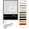 Nielsen C2 Aluminium fotolijst 10x15 cm tot 70x100 cm