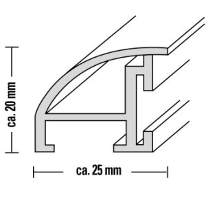 Hama Aluminium lijst manhattan
