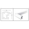 Portofino aluminium lijst