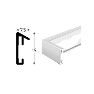 Aluminium lijst Pixel Nielsen Fotolijst