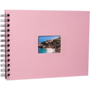 HNFD Spiraal Album Buldana 23x17 cm 40 zwarte paginas