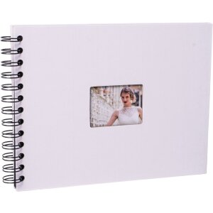 HNFD Spiraal Album Buldana 23x17 cm 40 zwarte paginas