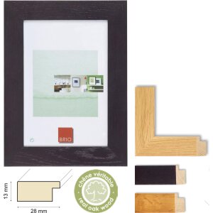 Ceanothe Houten lijst Eikenhout 10x15 cm tot 60x80 cm