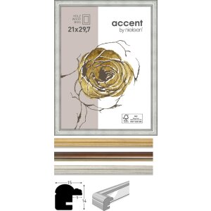 Nielsen Ascot houten lijst klassieke fotolijst 10x15 tot 40x50 cm