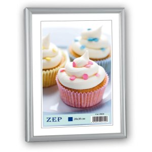 Kunststof kozijnen Easy Lijst zilver, wit en zwart