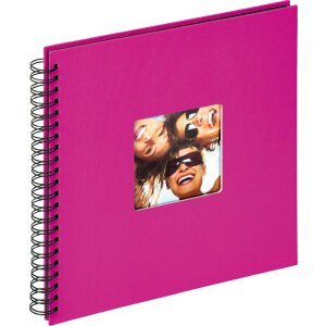 Spiraalalbum fun 10 kleuren 23x17 cm en 30x30 cm