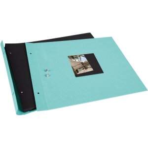 Schroefalbum Bella Vista Trend 39x31 cm sw paginas aqua