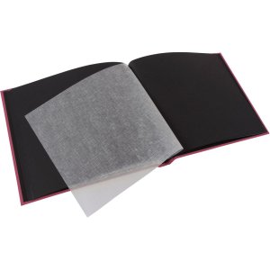 Schroefalbum Bella Vista Trend 39x31 cm blanco paginas fuchsia
