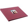 Schroefalbum Bella Vista Trend 39x31 cm blanco paginas fuchsia