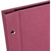 Schroefalbum Bella Vista Trend 39x31 cm blanco paginas fuchsia