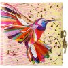 Goldbuch Dagboek Bloem Kolibrie 16,5x16,5 cm 96 witte paginas