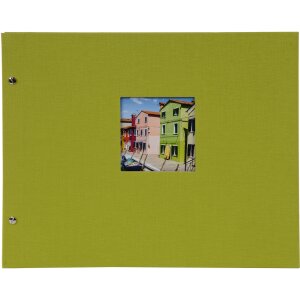 Goldbuch Schroef Album Bella Vista Linnen 39x31 cm en 30x25 cm 40 paginas